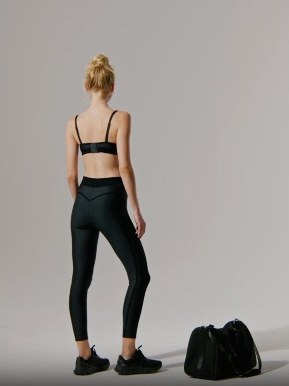 ALO Airlift Mesh Line Up High-Waist Legging Black
